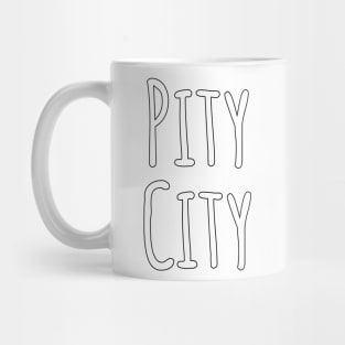 Pity City T-Shirt Mug